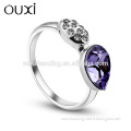 2014 fashionable high quality alloy fashion ring made with s warovski elements